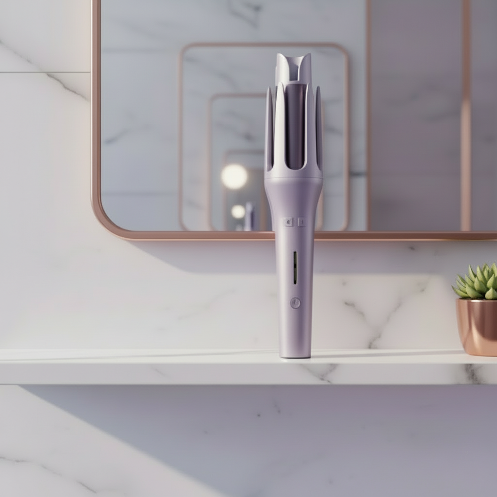 Lusco TriCurl Pro™ — Rizador Automático 3 en 1